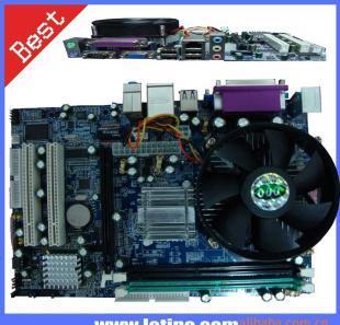 專業供應G41套板 高性能主板與板載CPU的一站式解決方案